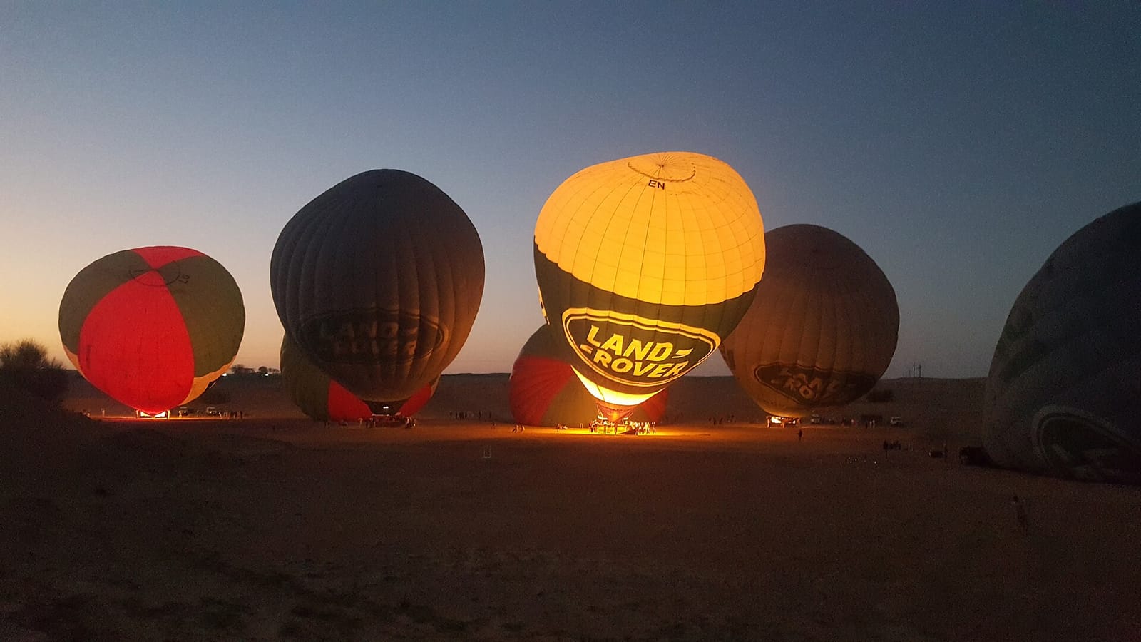 Hot Air Balloon Dubai — Sunrise Desert Flight